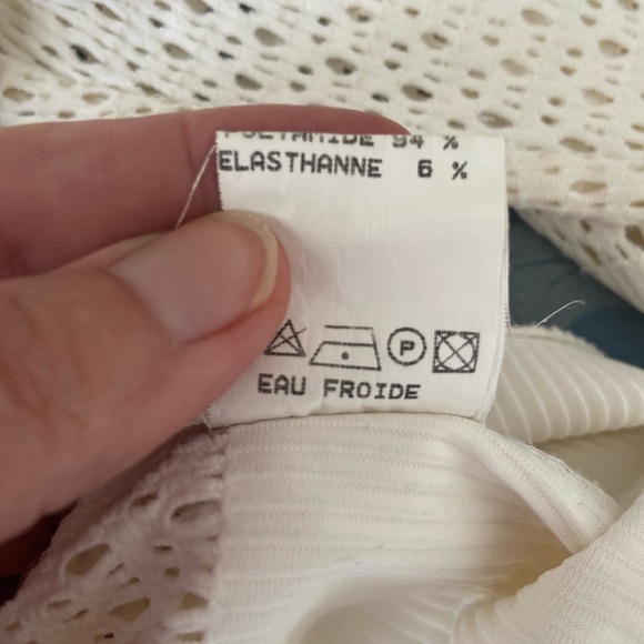 Lili Lalande Paris vintage shirt-top, stretchy. Pre-loved good condition - Picture 7 of 7